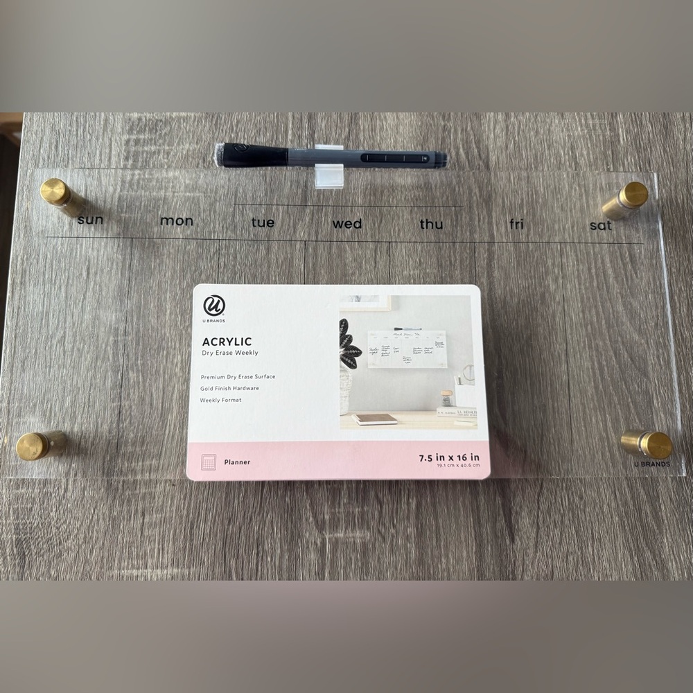 Acrylic Dry Erase Board